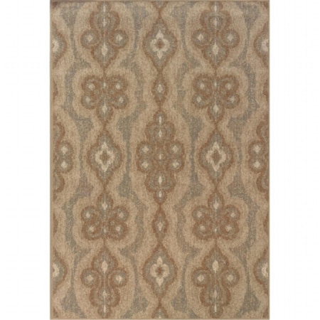 Sphinx By Oriental Weavers Area Rugs, Chloe 3980A 10X13 Rectangle - Blue/ Beige-Polypropylene C3980A300390ST